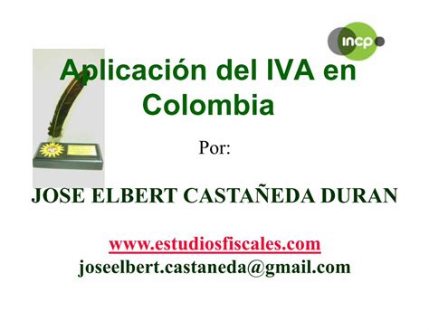 PDF Aplicación del IVA en Colombia DOKUMEN TIPS