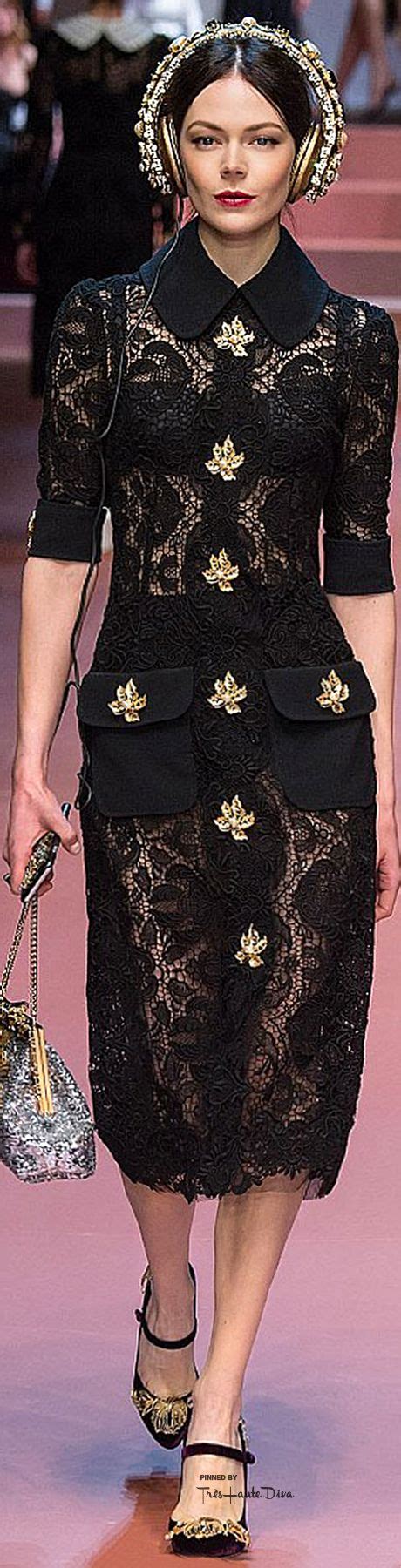 Mfw Dolce Gabbana Fall Rtw Thd Fashion Glamour Dress