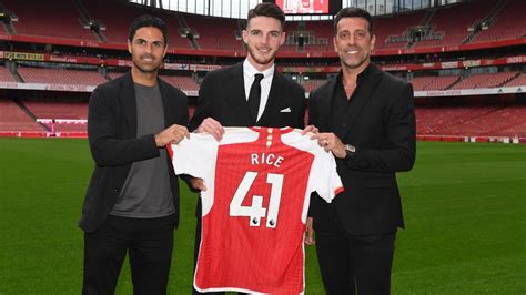 OFICIAL Arsenal presentó a Declan Rice el refuerzo más caro en la