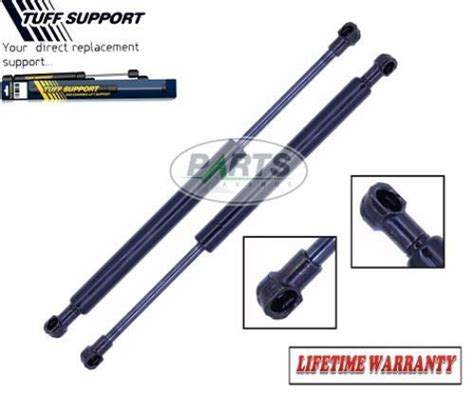 2x Pcs Front Hood Tuff Support Set Lift Strut Shocks Gas Spring Fit