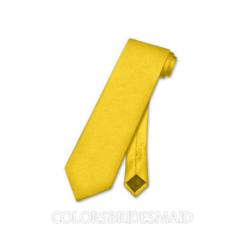 Yellow Satin Neckties M03503 ColorsBridesmaid