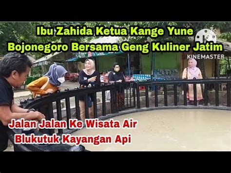 Ibu Zahida Selaku Ketua Kange Yune Bojonegoro Memperkenalkan Wisata Air