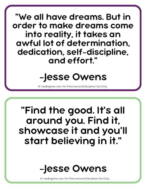 Jesse Owens Quotes Page One-Image - ReadingVine