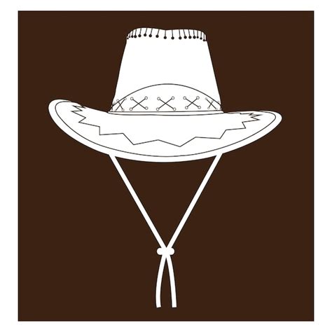 Dise O De S Mbolo De Ilustraci N Vectorial Del Logotipo Del Sombrero De