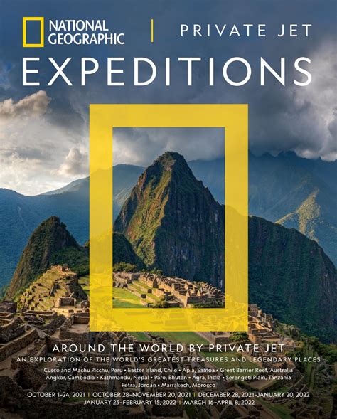 2021 2022 Around The World By Private Jet By National Geographic