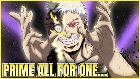 Bruh Its Over All For One Just Surpassed Prime All Might My Hero