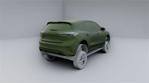 Stl File Ford Focus St Line 2020 🚙・3d Printable Model To Download・cults