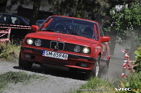 Kapturski Piotr Bieniek Rafał BMW 318 iS E30 Rajd Skoczowsko