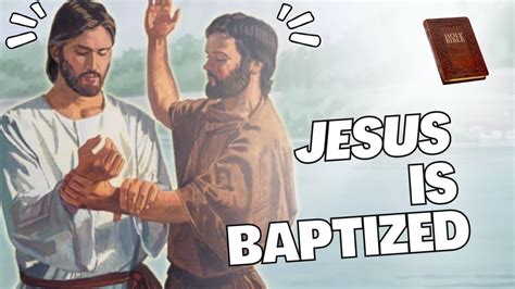 Animated Bible Stories For Kids Jesus Is Baptized By John The Baptist