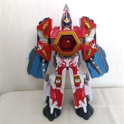 Power Rangers Cosmic Fury Kyuranger Dx Kyutamajin Megazord Set Bandai