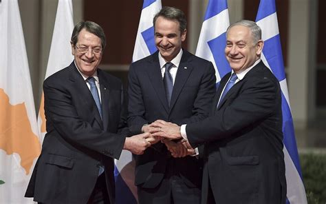 Israel inks mega gas pipeline deal with Greece, Cyprus | The Times of ...