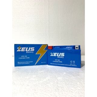 Jual Aki Motor ZEUS MV AGUSTA Zeus GTZ10S Aki Kering MF Shopee Indonesia