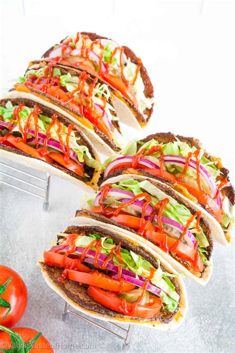 The Tastiest Burger Tacos Simple Recipe With Great Flavors