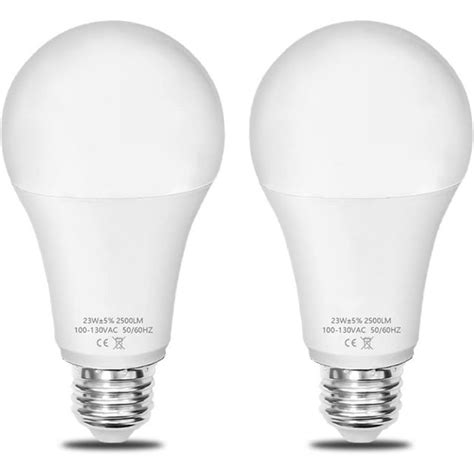 Bright Light Bulb150w 200w Equivalent 2500lm E26 Led Bulb 23w Warm