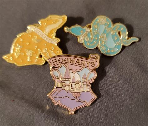 Loungefly Harry Potter Hogwarts Enamel Pins Lot Hogwarts Slytherin