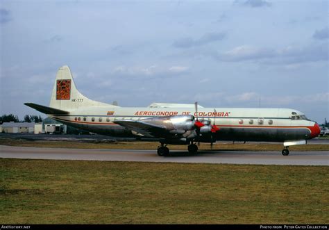 Aircraft Photo of HK 777 Lockheed L 188A Electra Aerocóndor