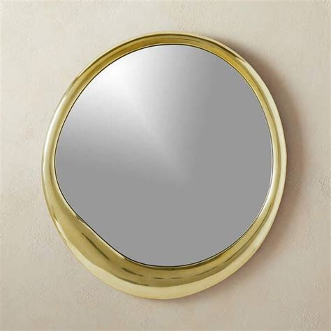 38 Asymmetrical Mirrors That Ll Create A Visual Impact Modern Mirror Wall Mirror Wall Gold