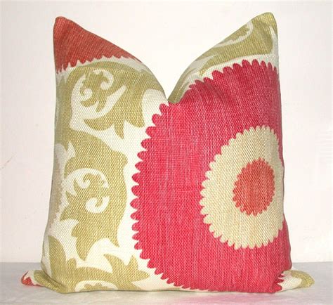 Set Of Two Beautiful Decorative Pillows Designer Fabric Etsy Beautiful Decorative Pillows