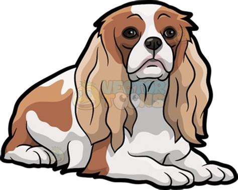 Cavalier king charles spaniel clipart - Clipground