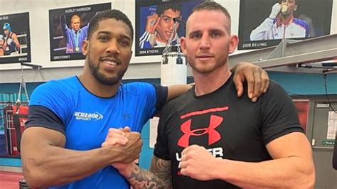 Anthony Joshua Is Sparring Australia S World Rated Heavyweight Demsey Mckean Ahead Of Oleksandr