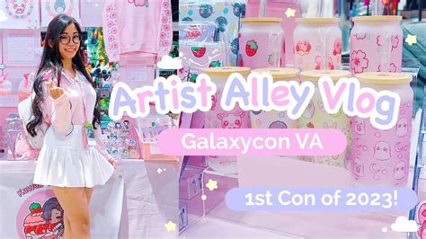 Artist Alley Vlog Galaxycon Richmond Youtube