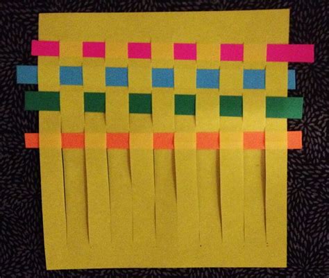 Simple Paper Weaving Day One — Grinnell Area Arts Council