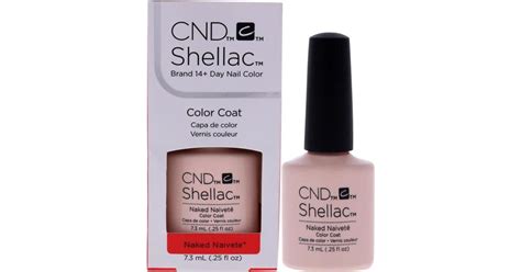 CND Shellac Nail Color Naked Naivete See Prices