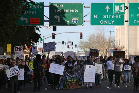 Activists Keep Up Protests In Sacramento Over Stephon Clark Shooting