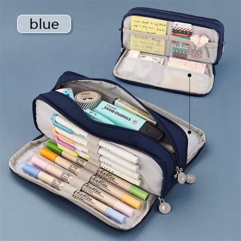 Trousse Stylo Kawaii Trousse Crayons De Grande Capacit Bo Te