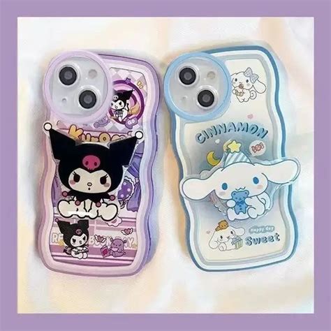 D Kuromi Cinnamoroll Bracket Case For Realme C C C C C C