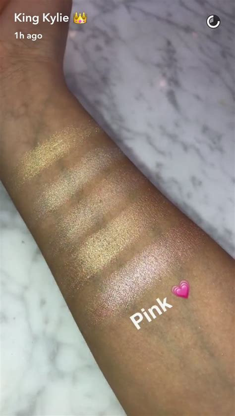 Kylie Jenner Launches Highlighter | Swatches | POPSUGAR Beauty Photo 27