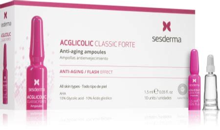 Sesderma Acglicolic Classic Forte Facial sérum hydratant anti rides