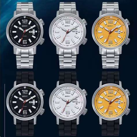 BERNY AM7081M Dive Watch, Automatic, Stainless Steel at AliExpress for ...