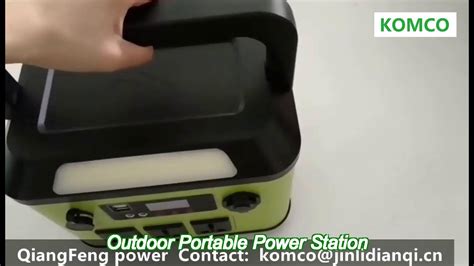 500w 1000w Outdoor Portable Power Station Fireproof 12v Camping Power Supply Youtube