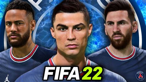 BREAKING NEWS CR7 SIGNS FOR PSG FIFA 22 PSG Career Mode YouTube