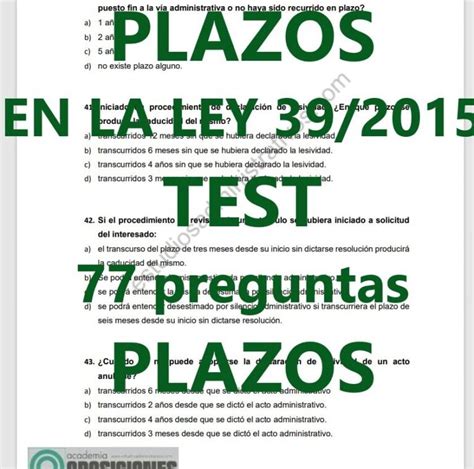 An Lisis Detallado Del Test De La Ley De De Octubre Todo Lo