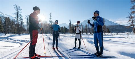 Langlauf Gruppenkurse In Pontresina Samedan Im Engadin