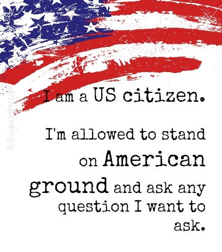 American Citizen Quotes Quotesgram