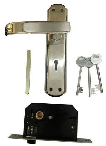 Silver Zinc Mortise Lock Set For Door Fitting Size 8 Inch At Rs 610piece In Aligarh