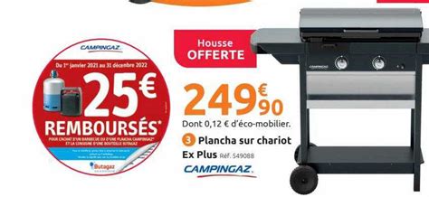 Promo Plancha Sur Chariot Campingaz Chez Mr Bricolage ICatalogue Fr