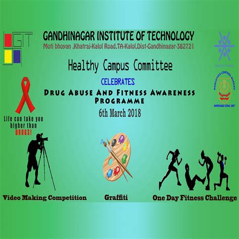 Drug Abuse And Fitness Awareness Programme Gandhinagar University