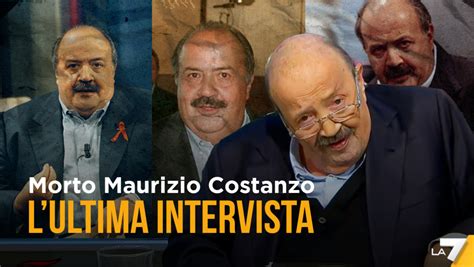 Morto Maurizio Costanzo l ultima intervista a diMartedì E l aneddoto