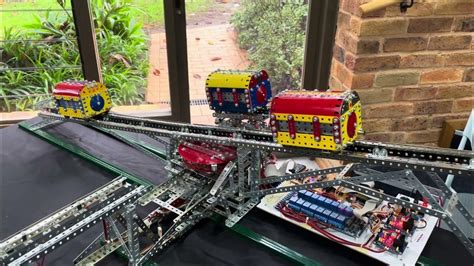 Meccano Rack And Pinion Railway Youtube