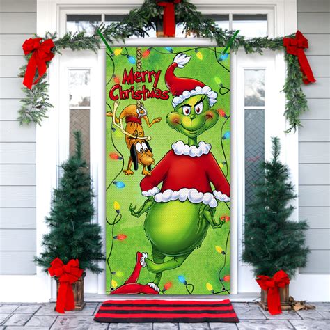 Grinch Christmas Door Decorations