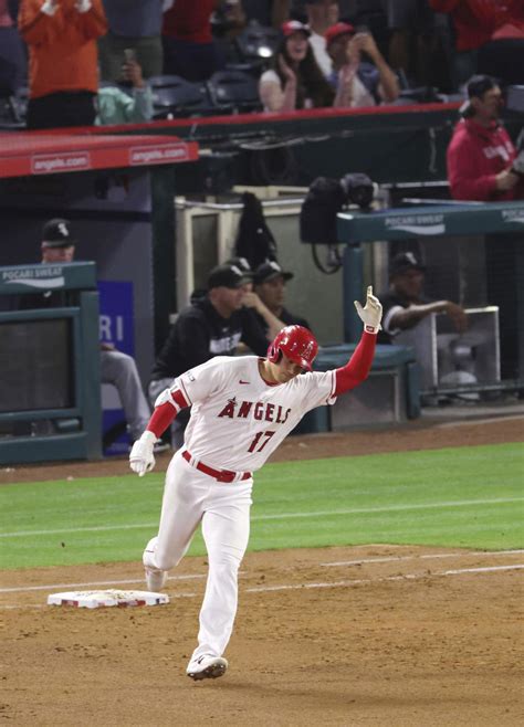 大谷翔平、登板日初の2発＆7勝目「励みになっているので、もっともっと大きい声援を」 Mlb写真ニュース 日刊スポーツ