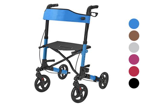 Juskys Aluminium Rollator Vital Klappbar Von Lidl F R Ansehen