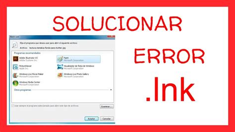 Cómo abrir archivos lnk en windows 10 techidrone es