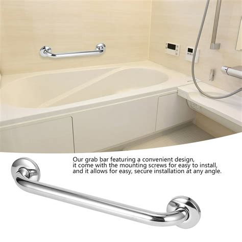 Ylshrf Stainless Steel Bath Grab Bar Anti Slip Safety Handrail Shower