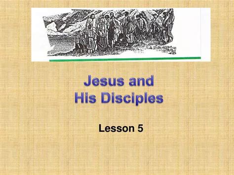 Ppt Jesus And His Disciples Powerpoint Presentation Free Download Id 757462