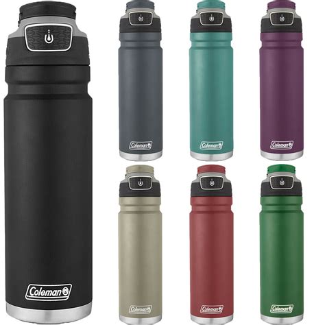 Coleman 24 Oz Free Flow Autoseal Insulated Stainless Steel Water